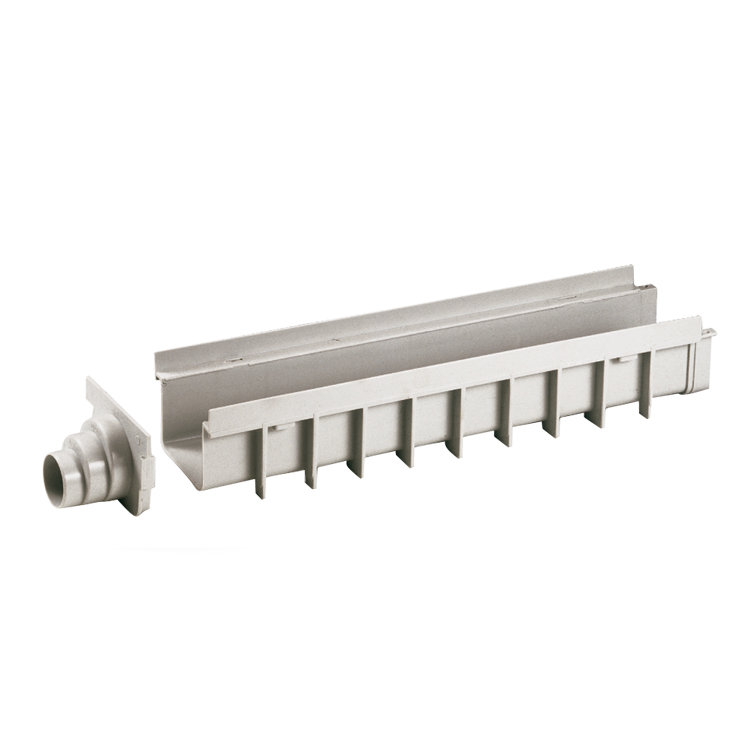 Grey modular channel “SPECIAL” type 130 X 500 mm